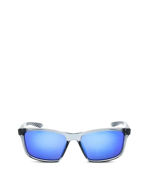 Nike Blue Rectangle Valiant Sunglasses for men
