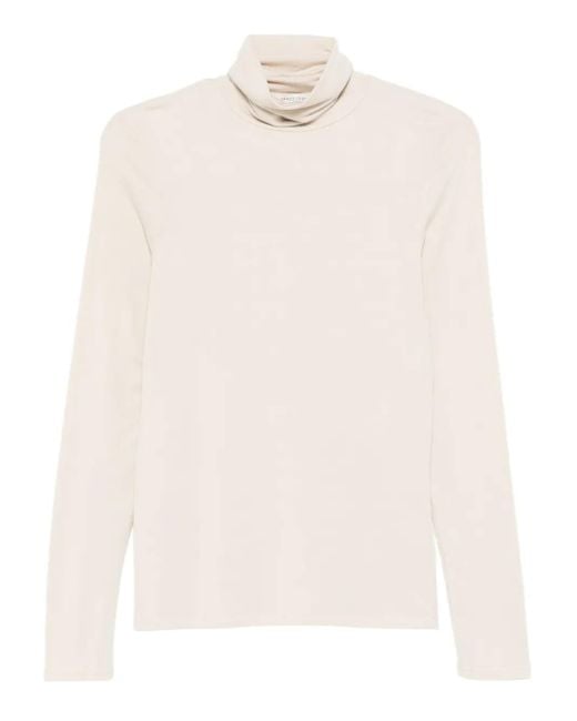 Marc O' Polo White Turtleneck Knitwear