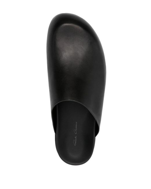 Rick Owens Black Granola Mules for men