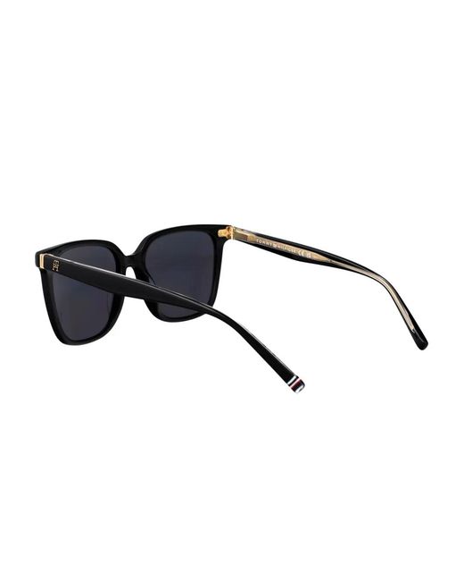 Tommy Hilfiger Blue Square-Frame Sunglasses