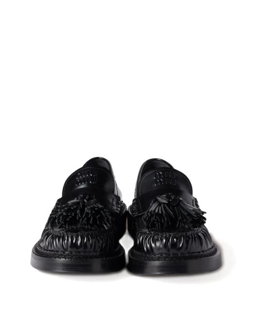 Miu Miu Black Low Shoes