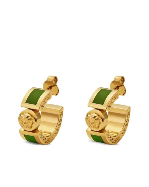 Versace Metallic Icon Earrings