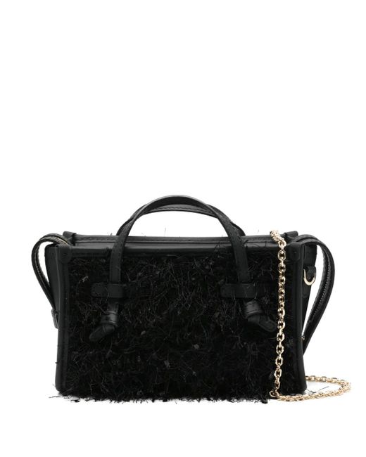 Gianni Chiarini Black Mini Marcella Tote Bag
