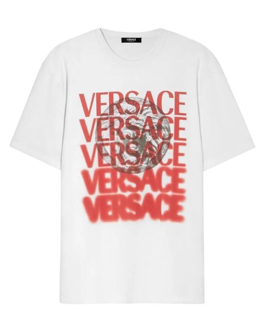 Versace Men's White T-Shirts And Polos - Main Image