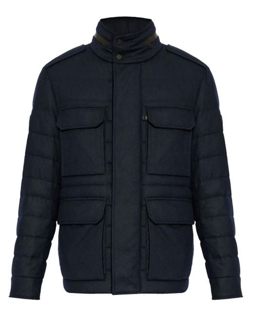 Moncler Blue Munt Down Jacket for men