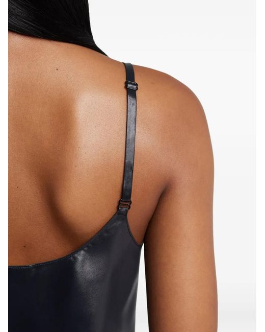 Courreges Black Logo-Detail Top