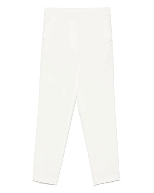 Pantalon À Coupe Évasée Blanca Vita en coloris White