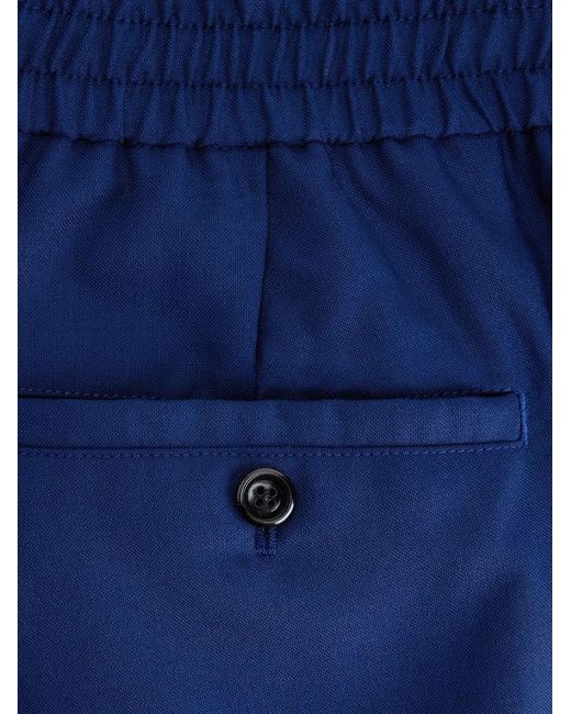 Bermudas Rectas AMI de hombre de color Blue