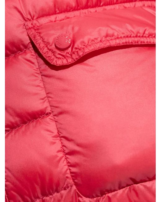 Down Jackets Moncler en coloris Red