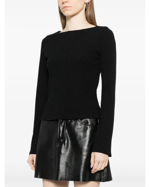 Reformation Black Miller Top