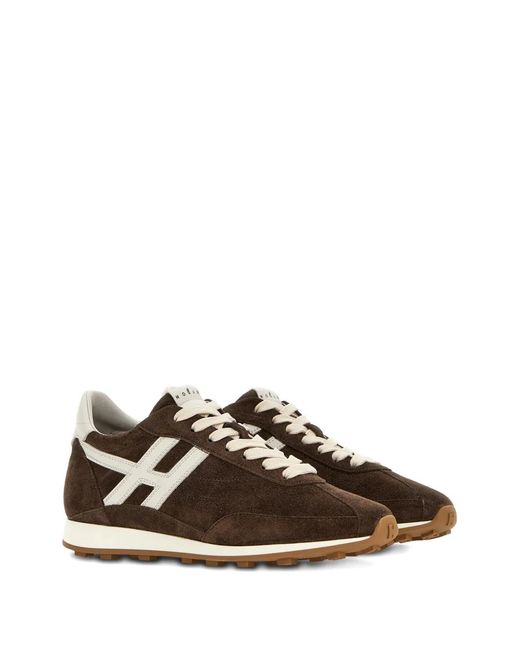 Hogan Brown Sneakers