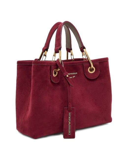 Emporio Armani Shopper Met Handvat in het Red voor heren