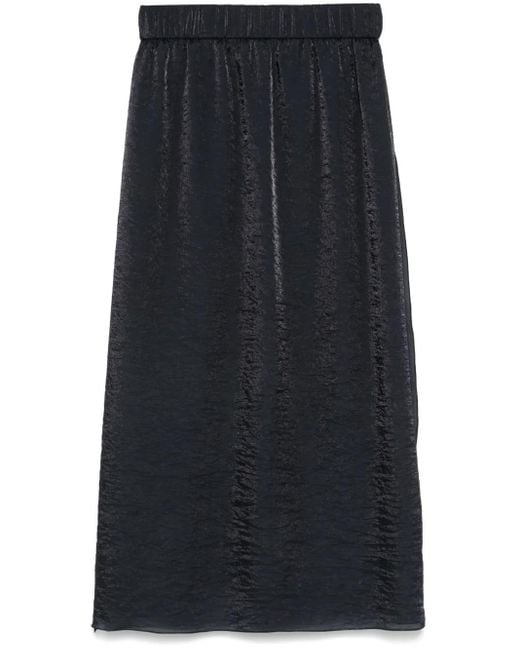 Peserico オーガンザ スカート Blue