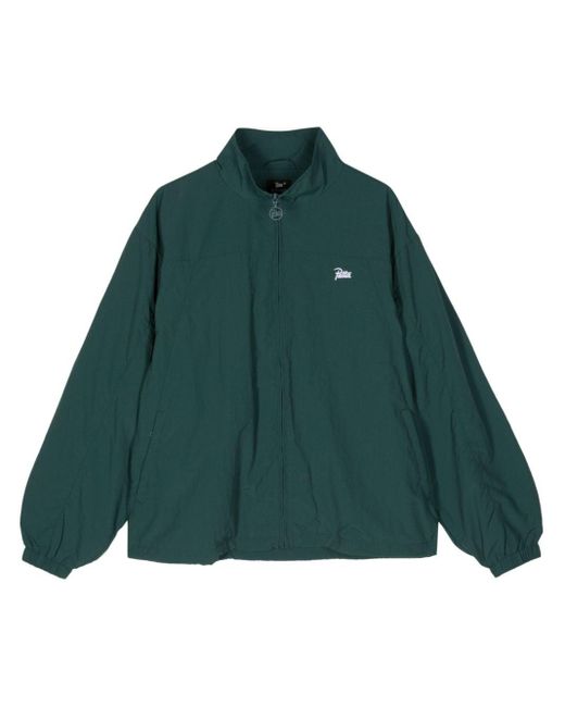PATTA Green Basic M2 Embroidered-logo Jacket for men