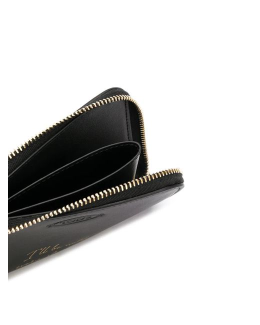 Tod's Black Microstud-Detail Wallet for men