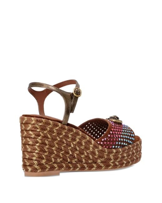 Kurt Geiger Brown Chelsea Sandalen