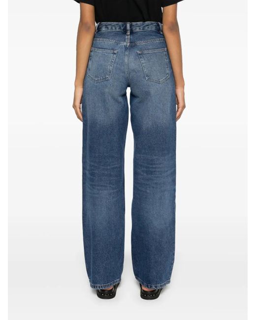 A.P.C. Straight Jeans in het Blue