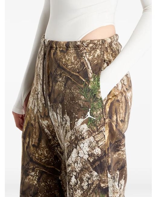 Nike Natural Elasticated-Waistband Track Pants