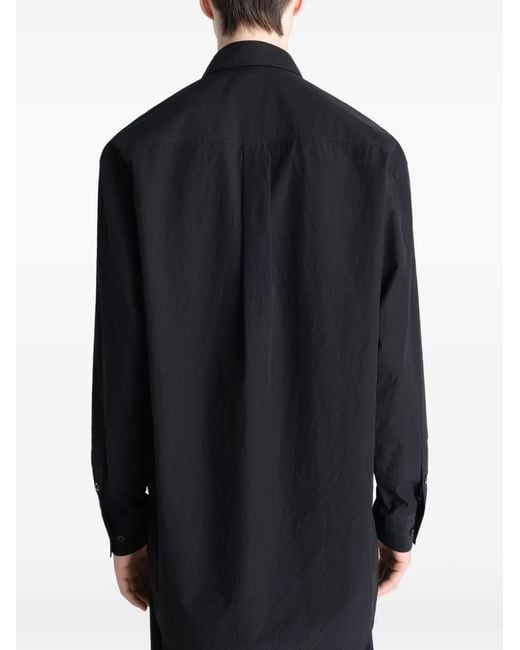 Lemaire Blue Two Pocket Shirt for men