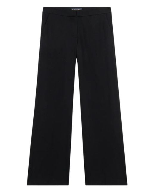 Brooks Brothers Broek Met Wijde Pijpen in het Blue