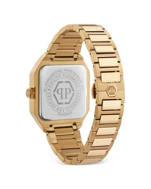 Philipp Plein Metallic Plein Edge 34Mm Watch