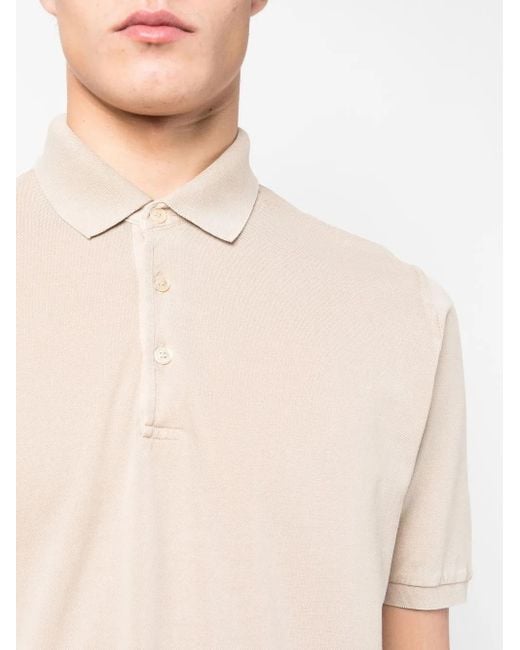 Fedeli Klassisches Poloshirt in White für Herren