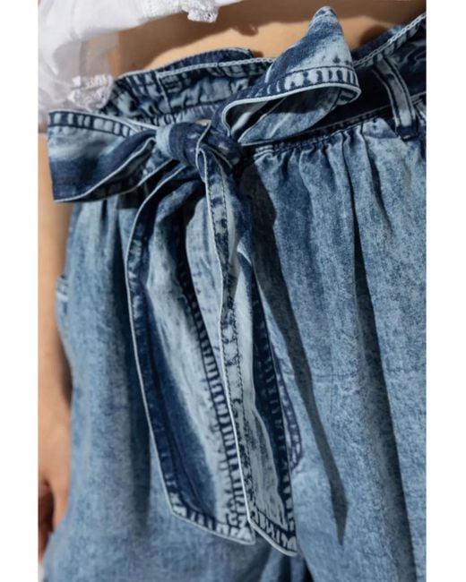 Isabel Marant Blue Pierine Shorts