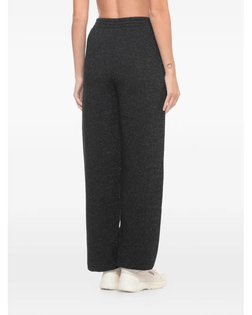 Mc2 Saint Barth Black Deena Track Pants