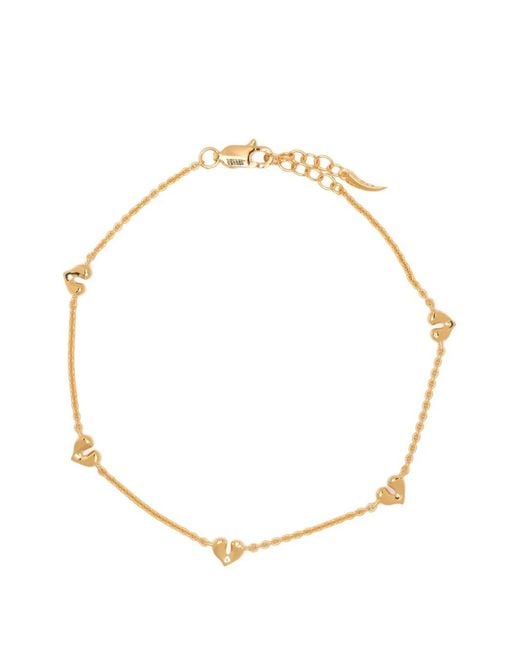 Missoma Metallic Bracelet Molten Heart