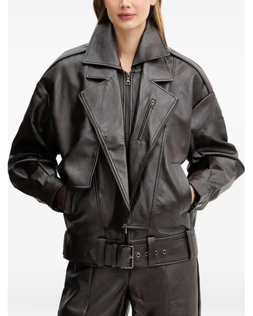 Bardot Black Kavi Zip-Fastening Jacket