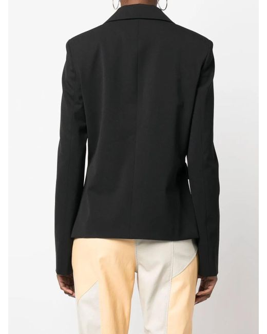 Ambush Black Single-Breasted Blazer