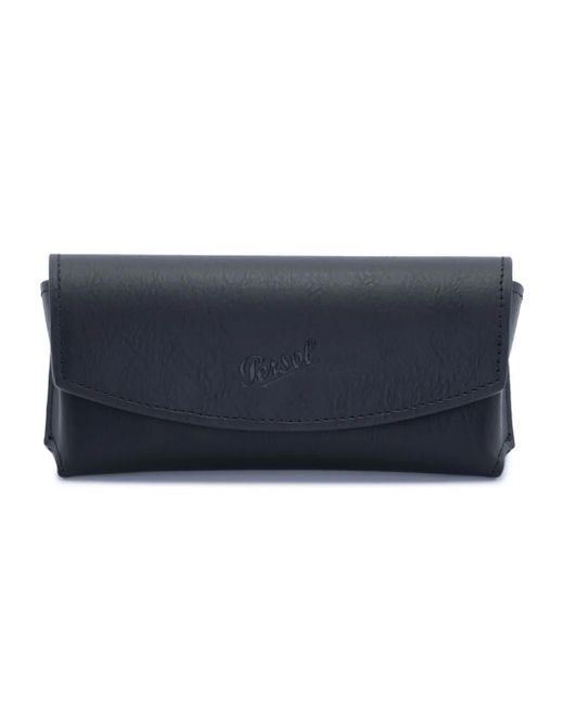 Persol Blue Oval-Frame Sunglasses