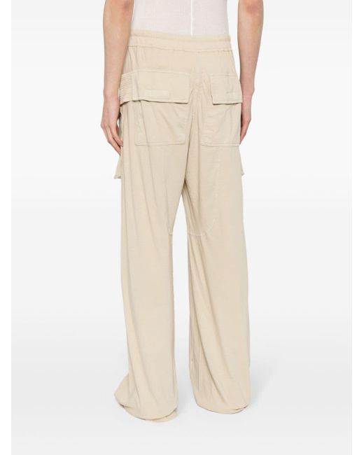 Rick Owens Natural Creatch Cargo Trousers for men