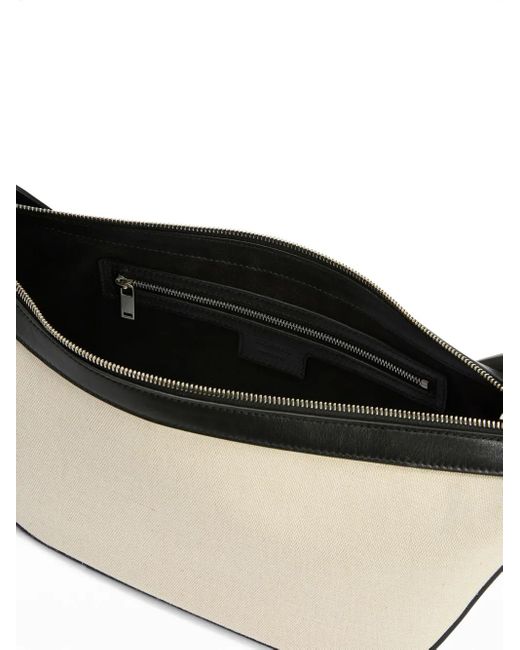 Jil Sander White Medium Knot Shoulder Bag for men