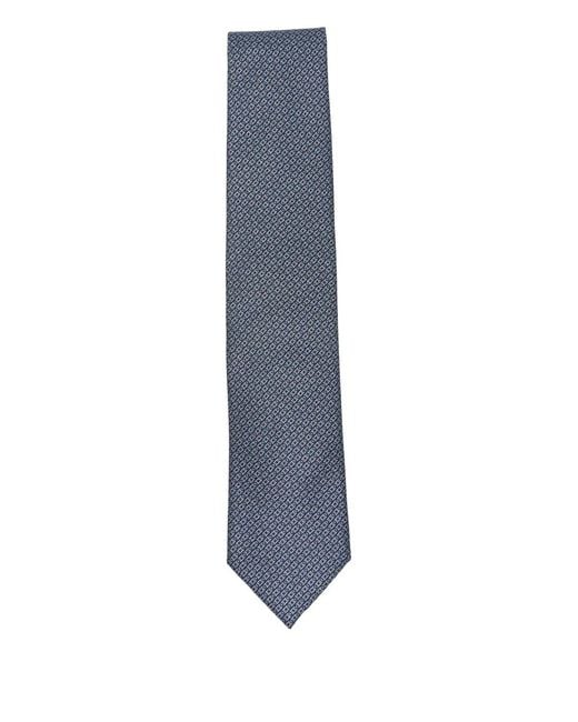 Brioni Blue Silk Tie for men