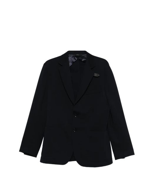 Brioni Black Jersey Blazer for men