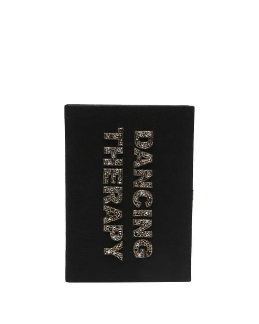 Olympia Le-Tan Dancing Therapy Verfraaide Kleine Tas in het Black