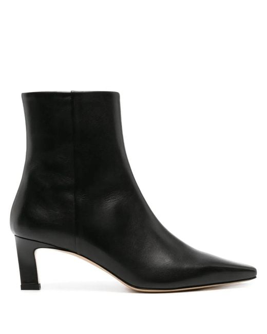 Scarosso Black Kitty 50Mm Leather Boots