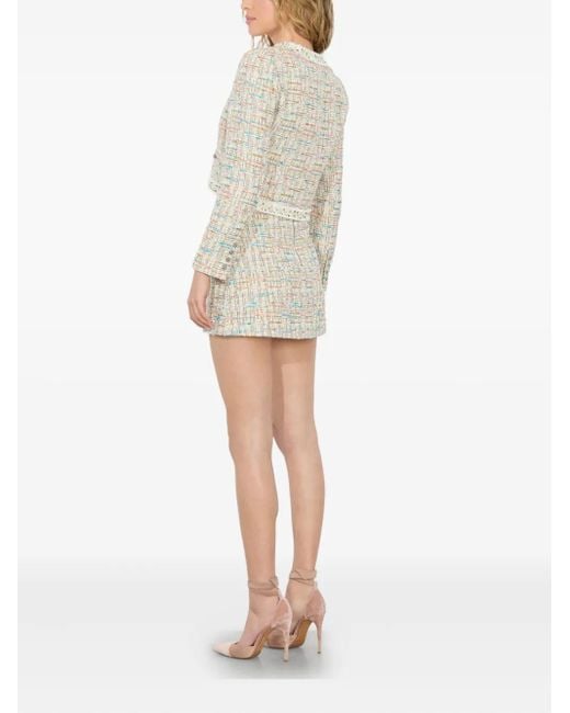 Alice + Olivia White Peyton Jacket