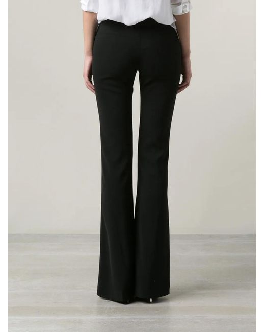 Avenue Montaigne Black Pull On Bell Trousers