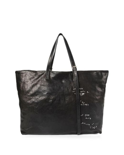 Ann Demeulemeester Black Bes The Return Of Light Tote Bag