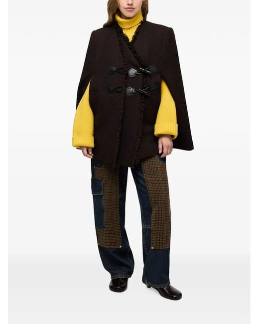 Ganni Black Cape