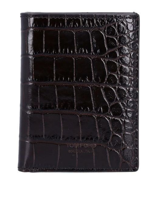 Tom Ford Klassisches Kartenetui in Black für Herren