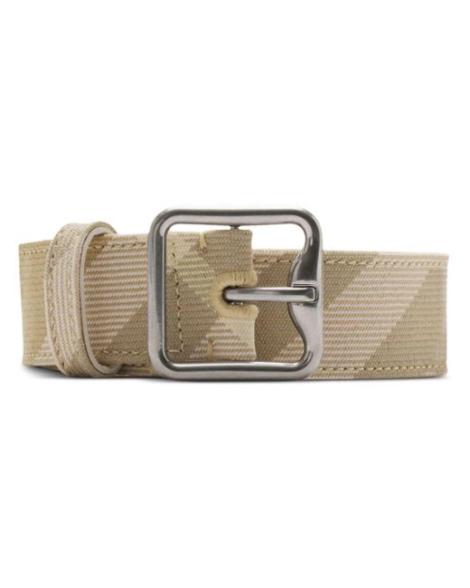 Burberry Multicolor Stripe Design Belt