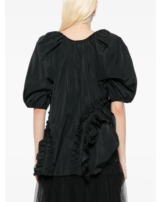 CECILIE BAHNSEN Black Arabella Top