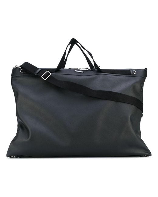 Saint Laurent Black Large Id Convertible Bag for men