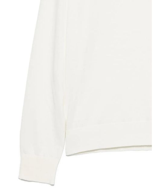 DSquared² White Crew-Neck Sweater for men
