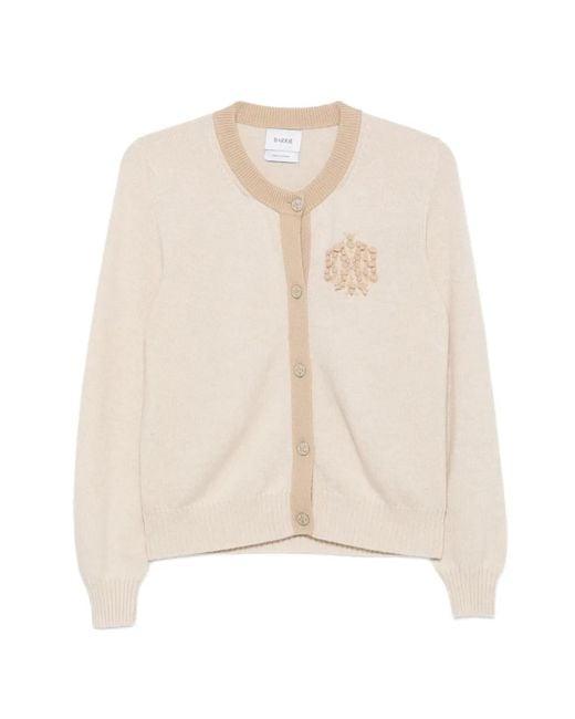 Barrie Natural Thistle League Logo-Patch Cardigan
