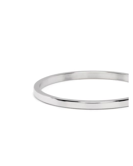 Le Gramme White 18Kt Slick Polished Ring