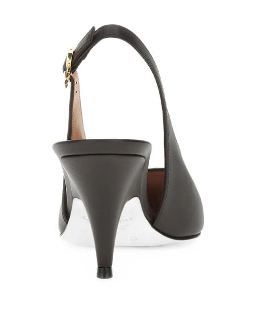 Gianvito Rossi Metallic Escarpins Sofia 70
